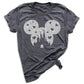 Glitter Mickey Minnie Couple Shirt – Disney Valentine Family Tee