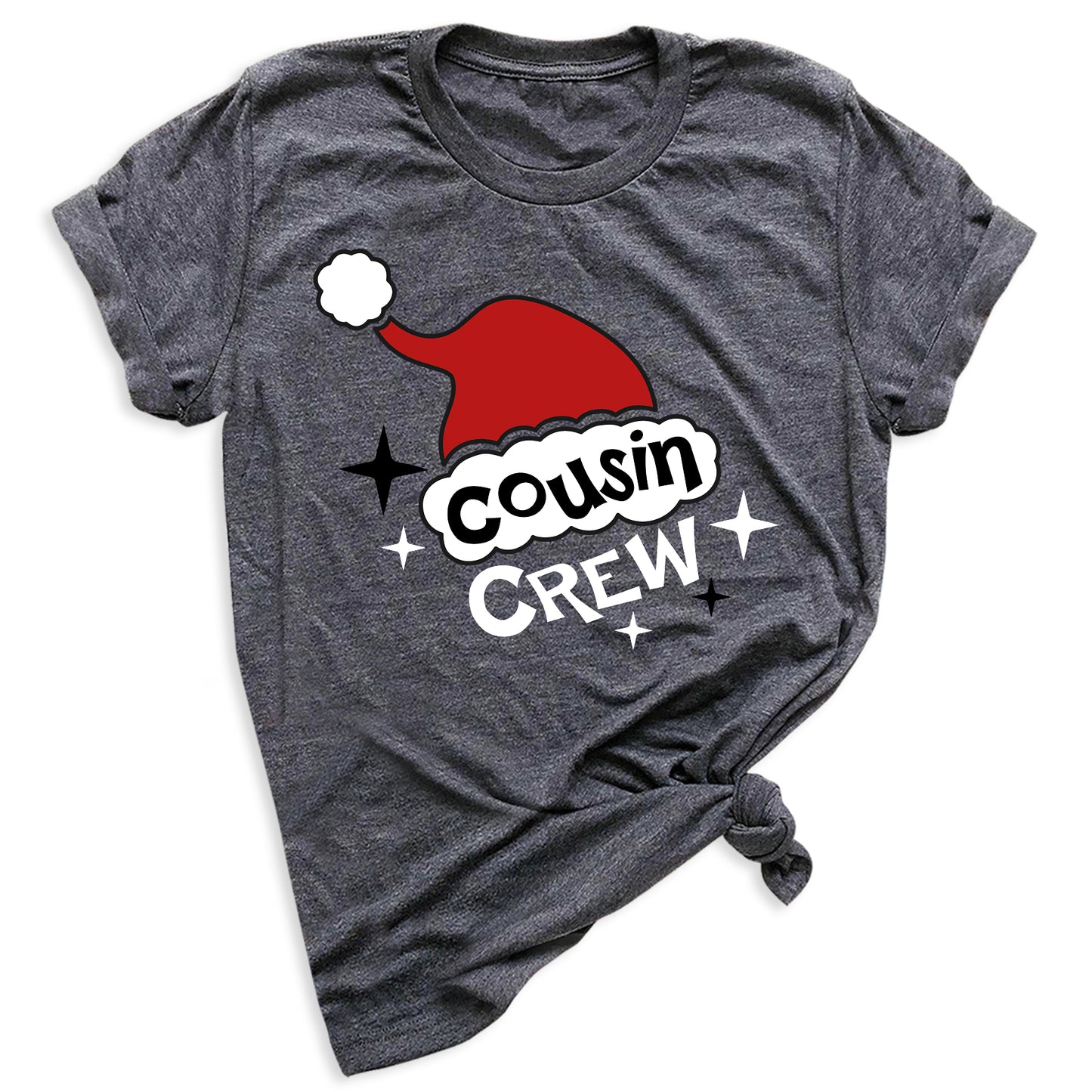 Christmas Cousin Crew Shirt – Matching Family Holiday Tee, Fun Xmas Outfit for Kids & Adults