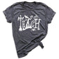 Halloween Teach T-Shirt – Cute Pumpkin School Shirt, Fall Teacher Tee for Spooky Season