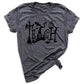Halloween Teach T-Shirt – Cute Pumpkin School Shirt, Fall Teacher Tee for Spooky Season