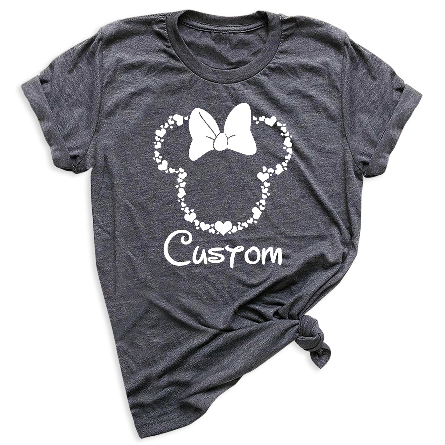 Custom Mickey Minnie Valentine Shirt – Disney Couple Matching Tee