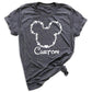Custom Mickey Minnie Valentine Shirt – Disney Couple Matching Tee