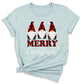 Buffalo Plaid Gnomes Shirt – Funny Christmas Tee for Family Matching