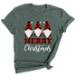 Buffalo Plaid Gnomes Shirt – Funny Christmas Tee for Family Matching