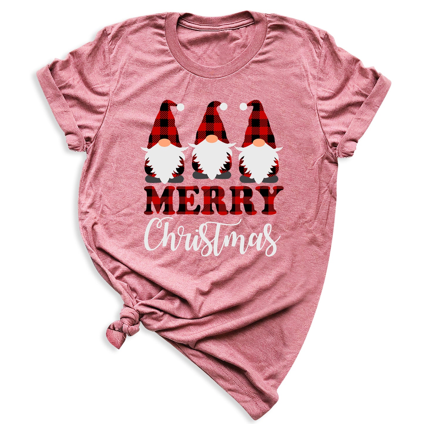 Buffalo Plaid Gnomes Shirt – Funny Christmas Tee for Family Matching