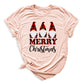 Buffalo Plaid Gnomes Shirt – Funny Christmas Tee for Family Matching