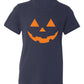 Pumpkin Face Halloween T-Shirt | Cute Orange Jack O’Lantern Tee for Women & Couples