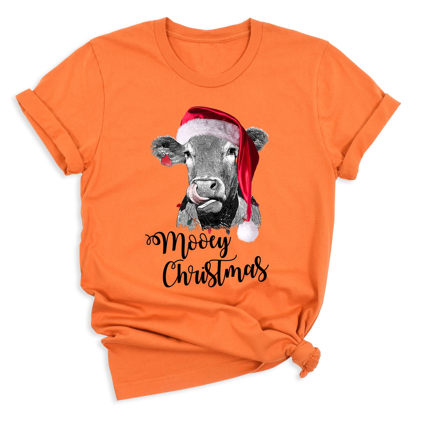 Mooey Christmas Shirt – Funny Cow Holiday Graphic Tee for Winter