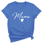 Mama Heart Shirt – Cute Mom Life Graphic Tee, Mother’s Day Gift