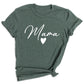 Mama Heart Shirt – Cute Mom Life Graphic Tee, Mother’s Day Gift