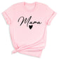 Mama Heart Shirt – Cute Mom Life Graphic Tee, Mother’s Day Gift
