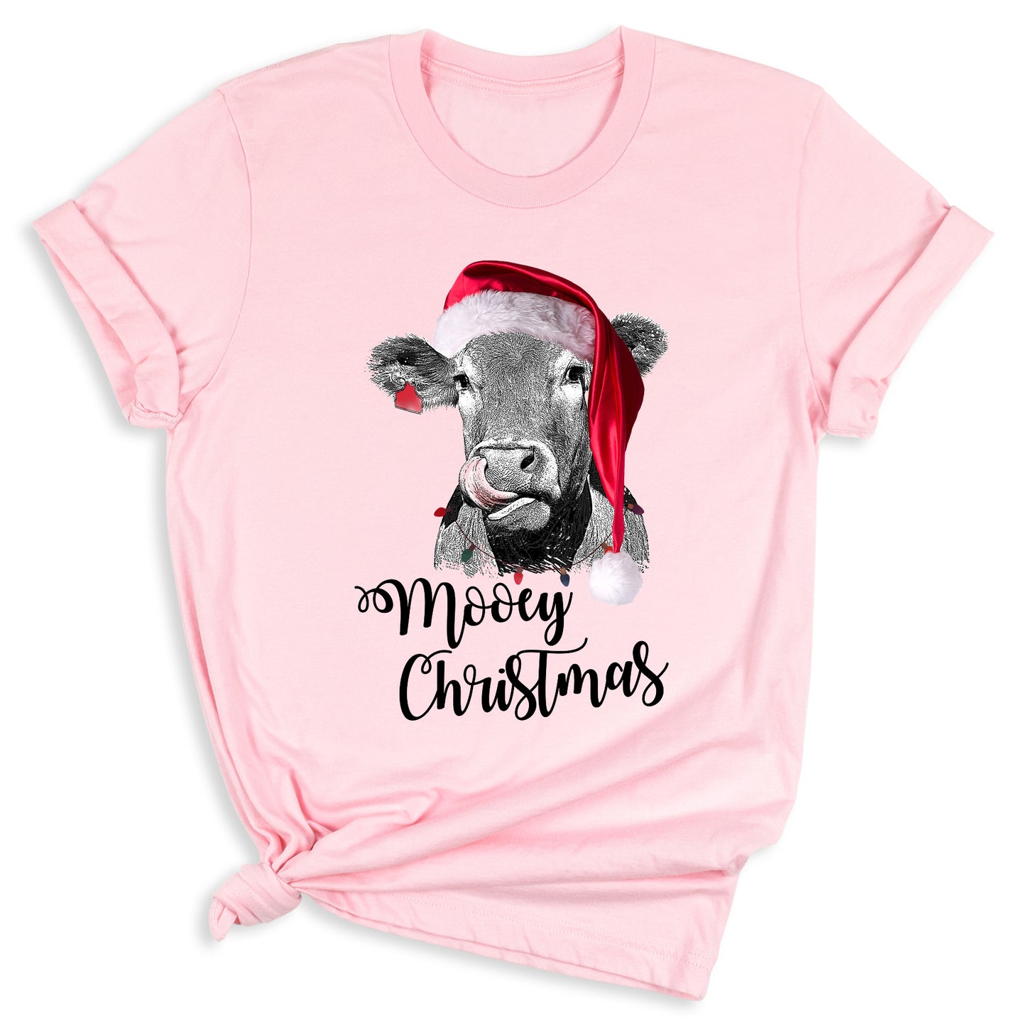 Mooey Christmas Shirt – Funny Cow Holiday Graphic Tee for Winter