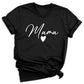 Mama Heart Shirt – Cute Mom Life Graphic Tee, Mother’s Day Gift