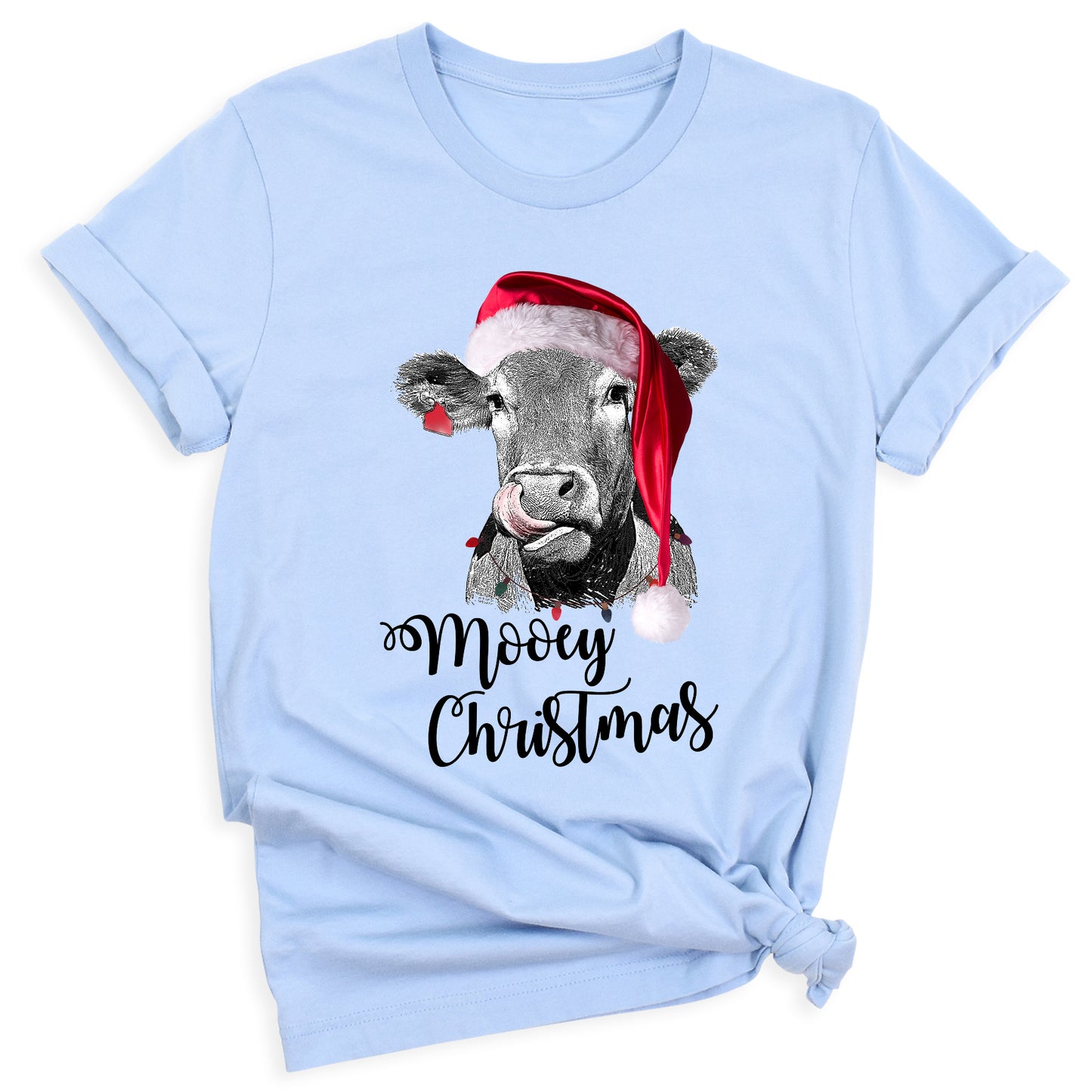 Mooey Christmas Shirt – Funny Cow Holiday Graphic Tee for Winter