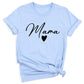 Mama Heart Shirt – Cute Mom Life Graphic Tee, Mother’s Day Gift