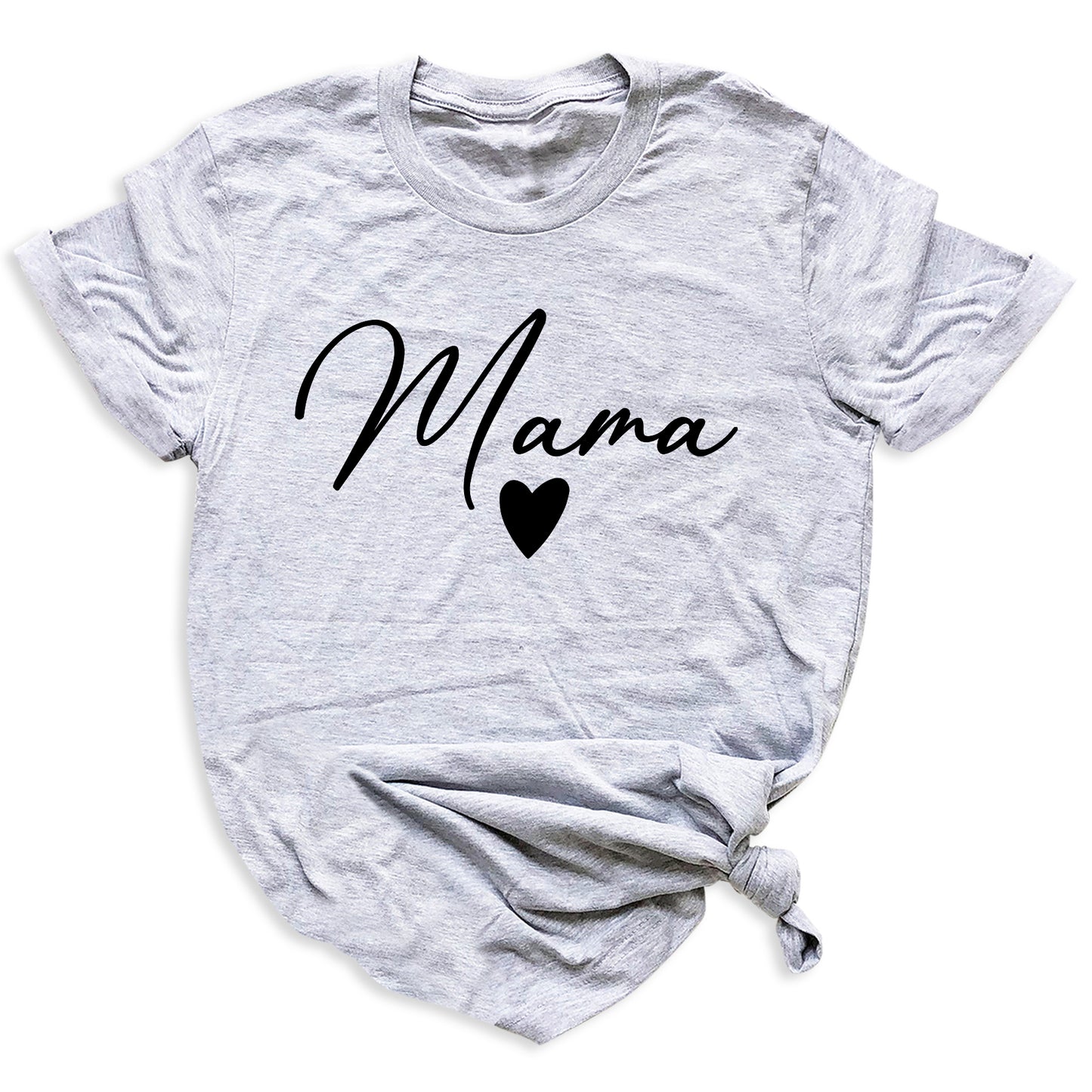 Mama Heart Shirt – Cute Mom Life Graphic Tee, Mother’s Day Gift