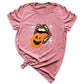 Leopard Lips & Pumpkin Tongue Halloween Graphic Tee – Witches & Halloweentown Shirt