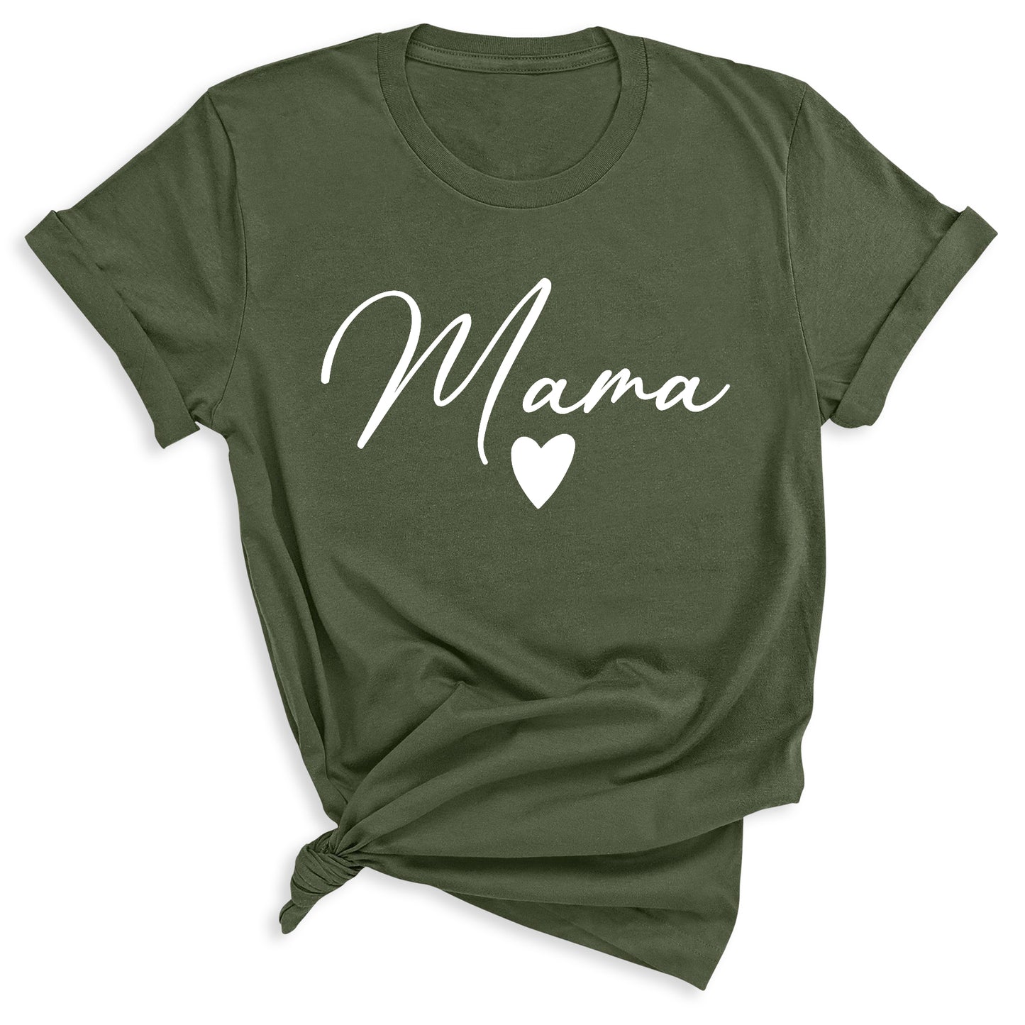Mama Heart Shirt – Cute Mom Life Graphic Tee, Mother’s Day Gift