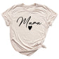Mama Heart Shirt – Cute Mom Life Graphic Tee, Mother’s Day Gift