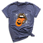 Leopard Lips & Pumpkin Tongue Halloween Graphic Tee – Witches & Halloweentown Shirt