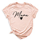 Mama Heart Shirt – Cute Mom Life Graphic Tee, Mother’s Day Gift