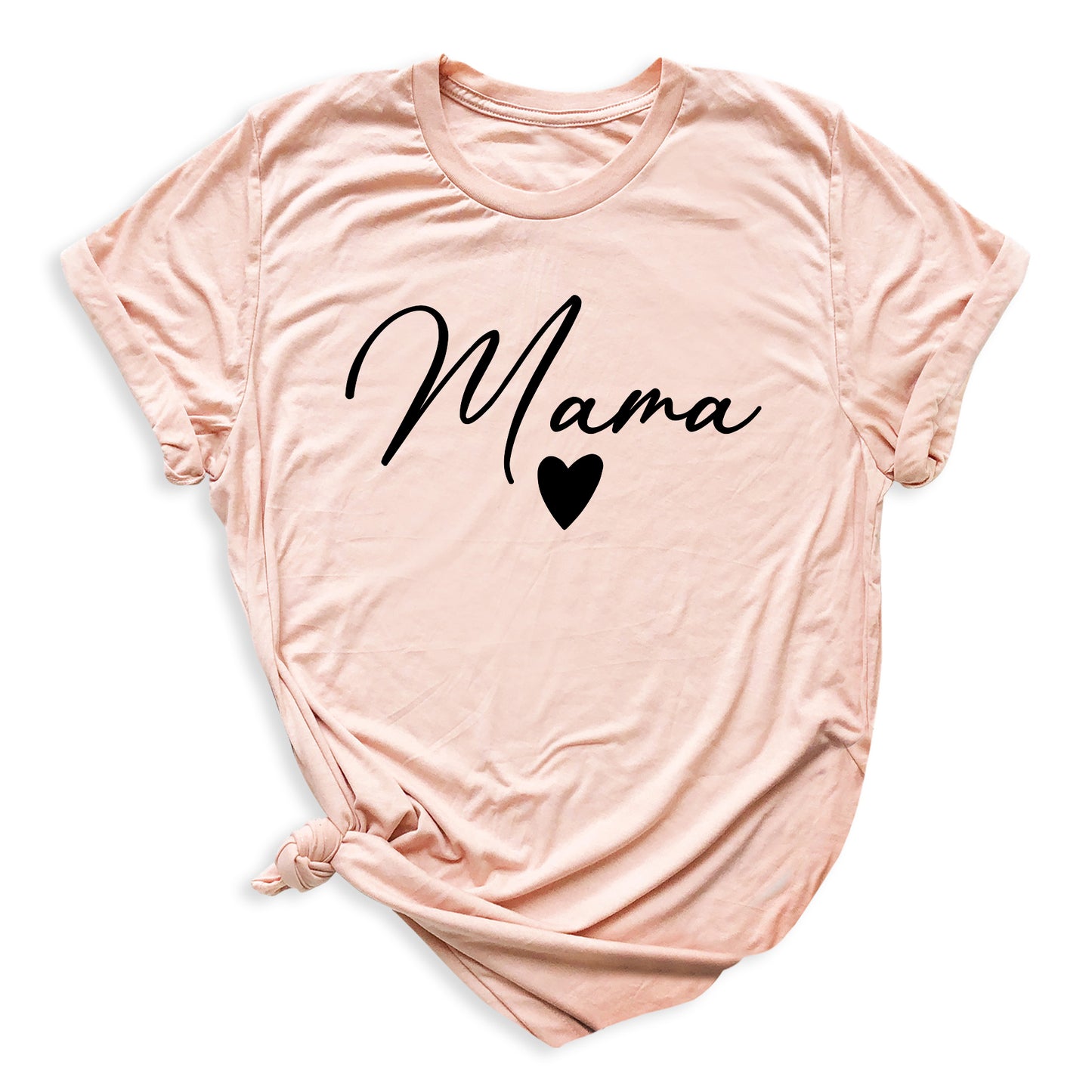 Mama Heart Shirt – Cute Mom Life Graphic Tee, Mother’s Day Gift