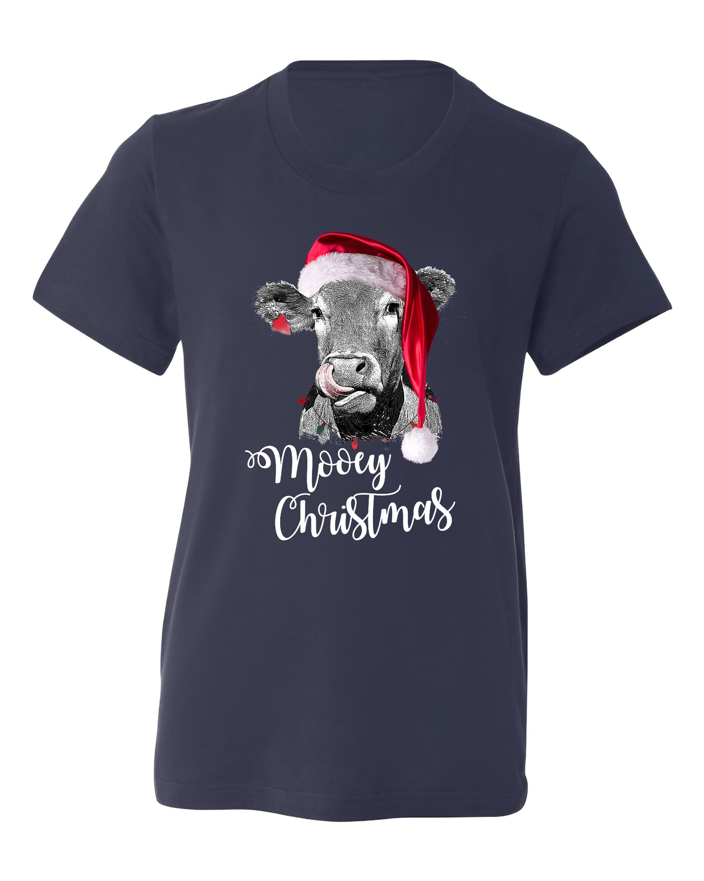 Mooey Christmas Shirt – Funny Cow Holiday Graphic Tee for Winter