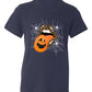 Leopard Lips & Pumpkin Tongue Halloween Graphic Tee – Witches & Halloweentown Shirt