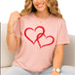 Valentine’s Day Heart Shirt – Retro Love Tee for Couples & Women