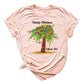 Custom Family Christmas Tree Shirts – Matching Christmas T-Shirts with Personalized Name & Year | Holiday Family Outfit