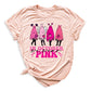Breast Cancer Halloween Shirt – Pink Ghost Tee | Breast Cancer Awareness October Shirt