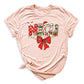 Christmas NICU Nurse Shirt – ICU Holiday Tee, Nursing Santa Hat & Bow Shirt, Merry Xmas Nurse Top
