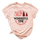 Christmas Vacation T-Shirt – It’s the Most Wonderful Time of the Year Vintage Holiday Tee, Matching Family Winter Travel Shirt