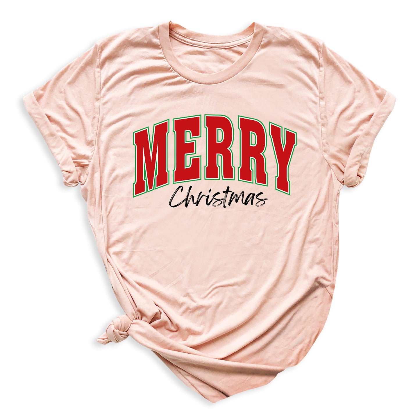 Merry Christmas Shirt – Retro Christmas T-Shirt, Family Matching Holiday Tee, Festive Xmas Trip Shirt