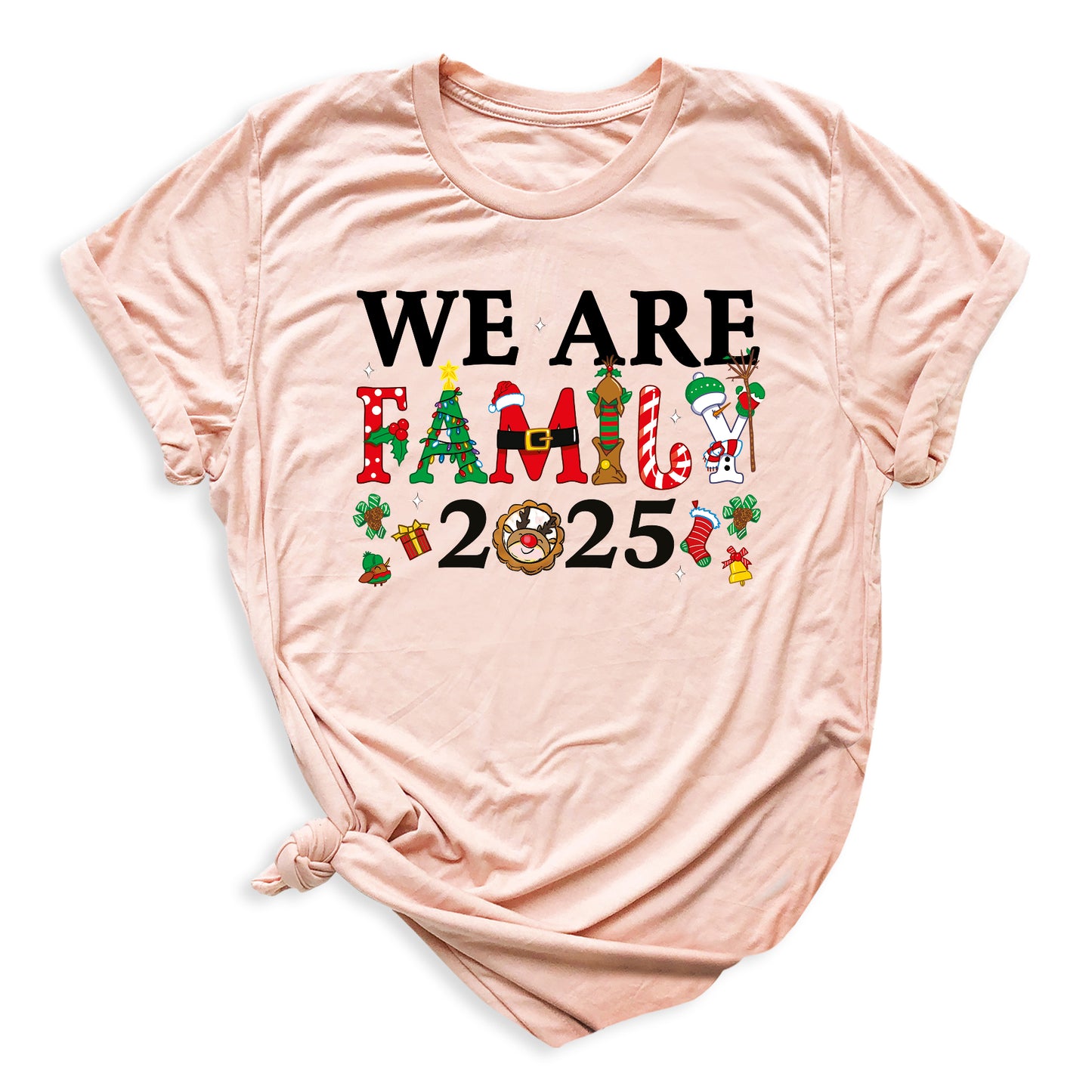 2025 Christmas Crew Shirt – Family Matching Holiday Party Tee