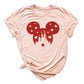 Glitter Mickey Minnie Couple Shirt – Disney Valentine Family Tee