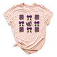 Halloween Witch Hat Shirt – Coquette Bow Tee, Spooky Season Outfit for Women
