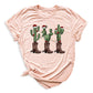 Christmas Cacti Shirt – Cowboy & Cowgirl Western Holiday Tee