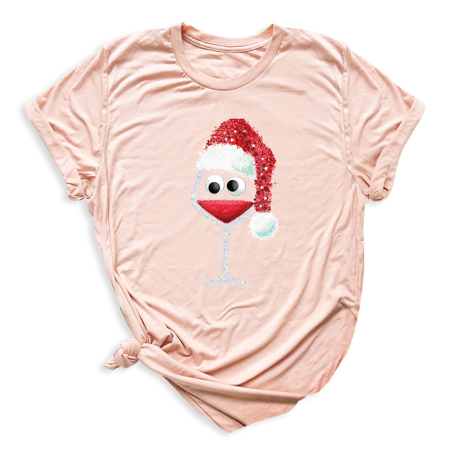 Funny Christmas Wine Shirt – Women’s Xmas Party Tee, Wine Lover Holiday Top, Drinking Holiday Shirt