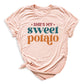 Thanksgiving Matching Couple Shirt – She’s My Sweet Potato I Yam Tee