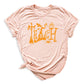 Halloween Teach T-Shirt – Cute Pumpkin School Shirt, Fall Teacher Tee for Spooky Season