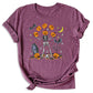 Halloween Skeleton Shirt – Pumpkin Face Tee | Funny Spooky Season Shirt
