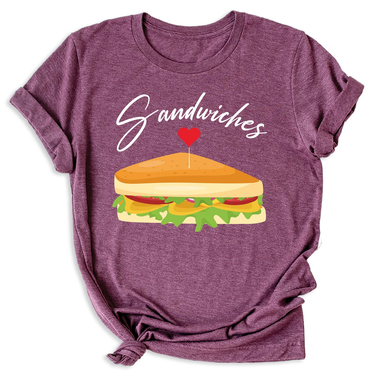 We Finish Each Other Sandwiches Matching Couple Shirts