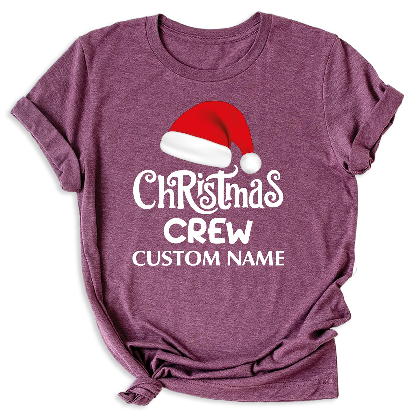 Custom Christmas Crew 2025 Shirt – Matching Family Holiday Tee, Personalized Christmas Shirts