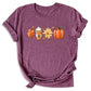 Thanksgiving Shirt with Leaves & Pumpkin – Retro Fall Coffee Lovers Tee