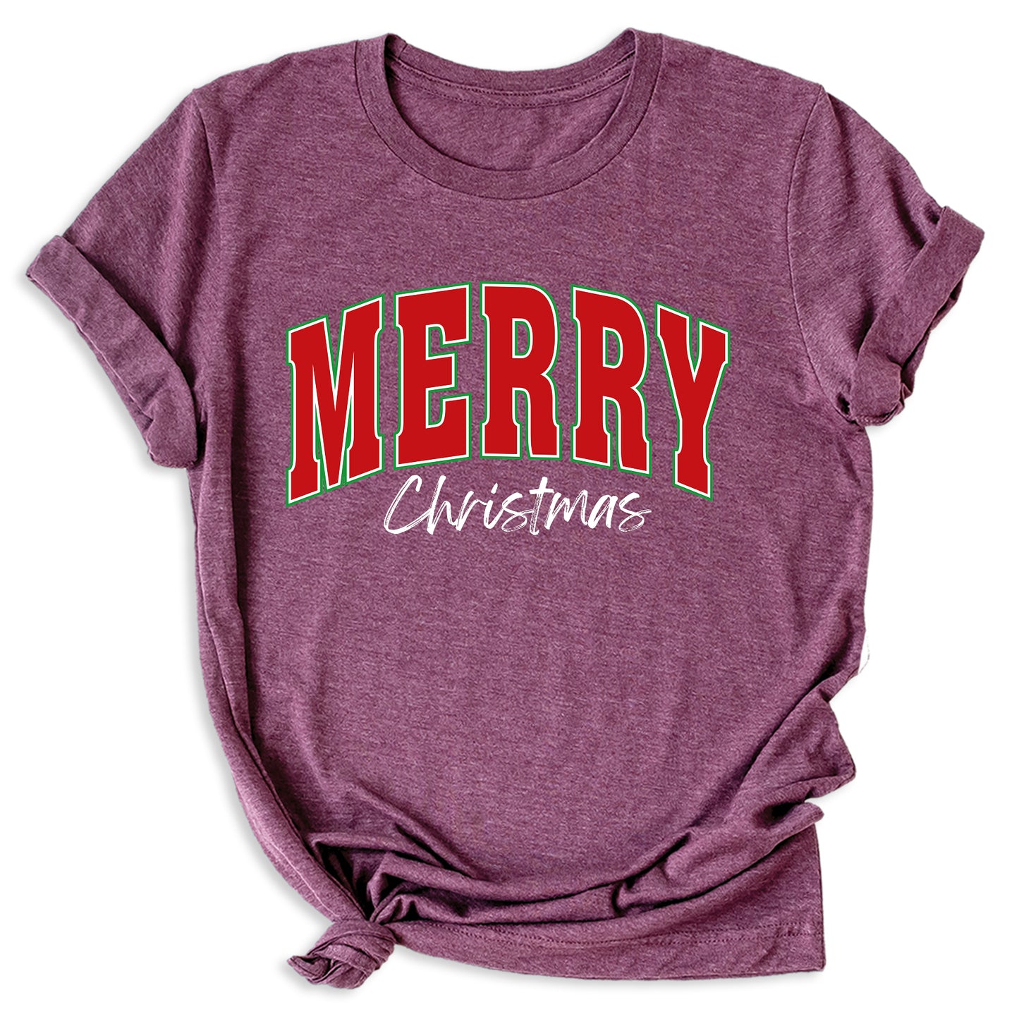 Merry Christmas Shirt – Retro Christmas T-Shirt, Family Matching Holiday Tee, Festive Xmas Trip Shirt