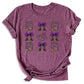 Halloween Witch Hat Shirt – Coquette Bow Tee, Spooky Season Outfit for Women