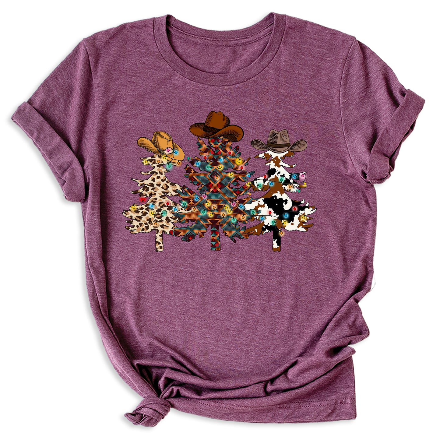 Christmas Cowboy Shirt – Western Santa Holiday Party Tee