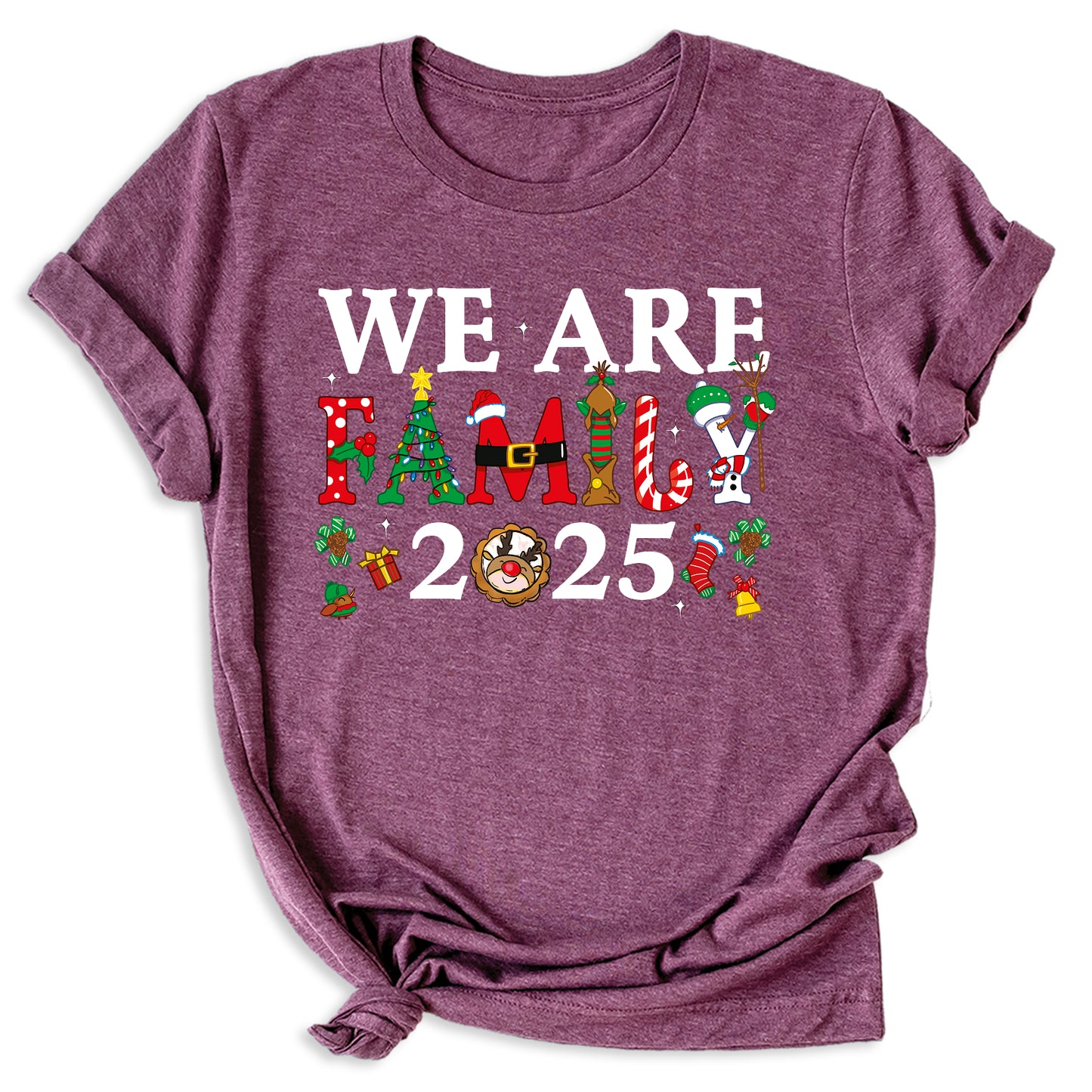 2025 Christmas Crew Shirt – Family Matching Holiday Party Tee