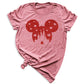 Glitter Mickey Minnie Couple Shirt – Disney Valentine Family Tee